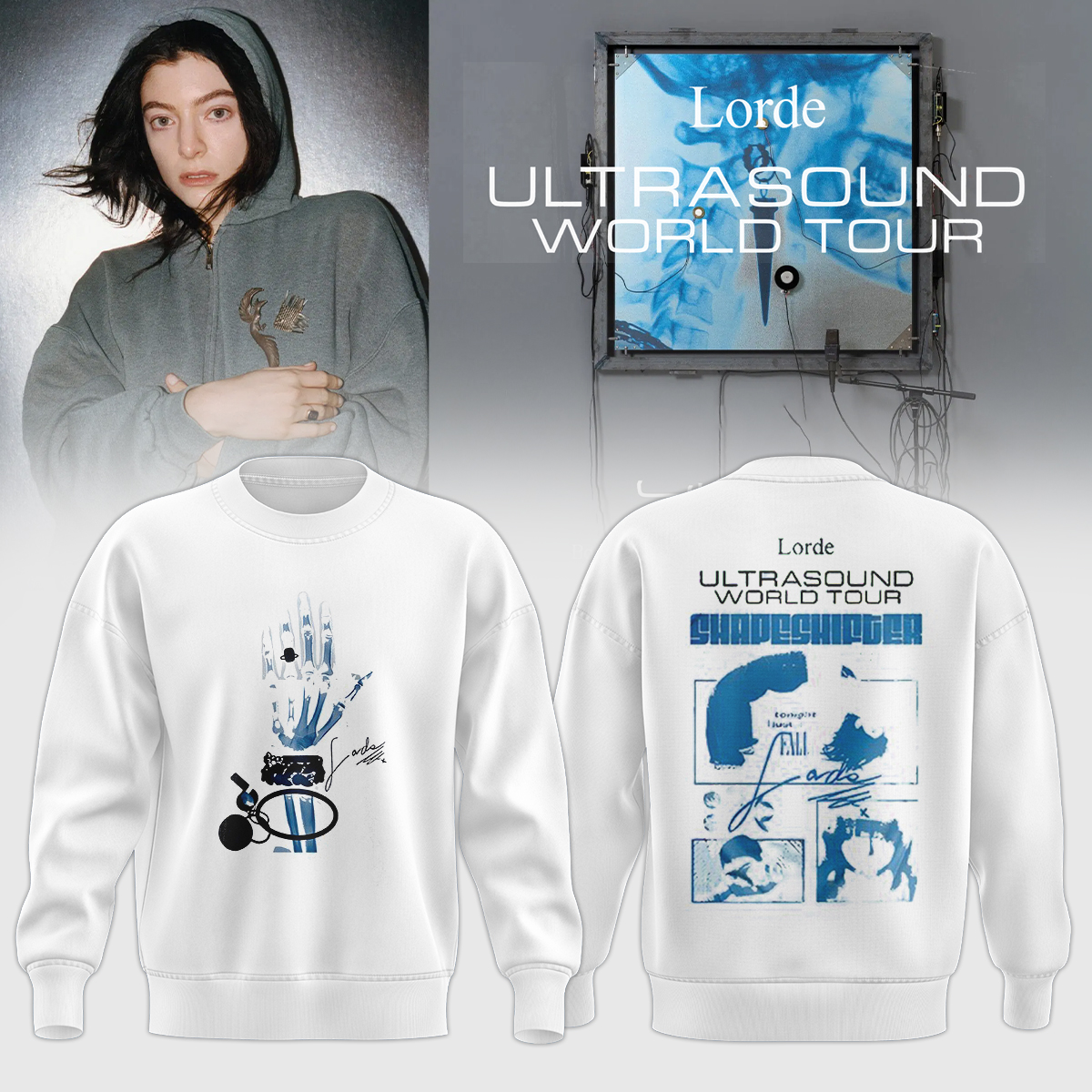 Lorde Ultrasound World Tour Collector Edition Graphic T Shirt