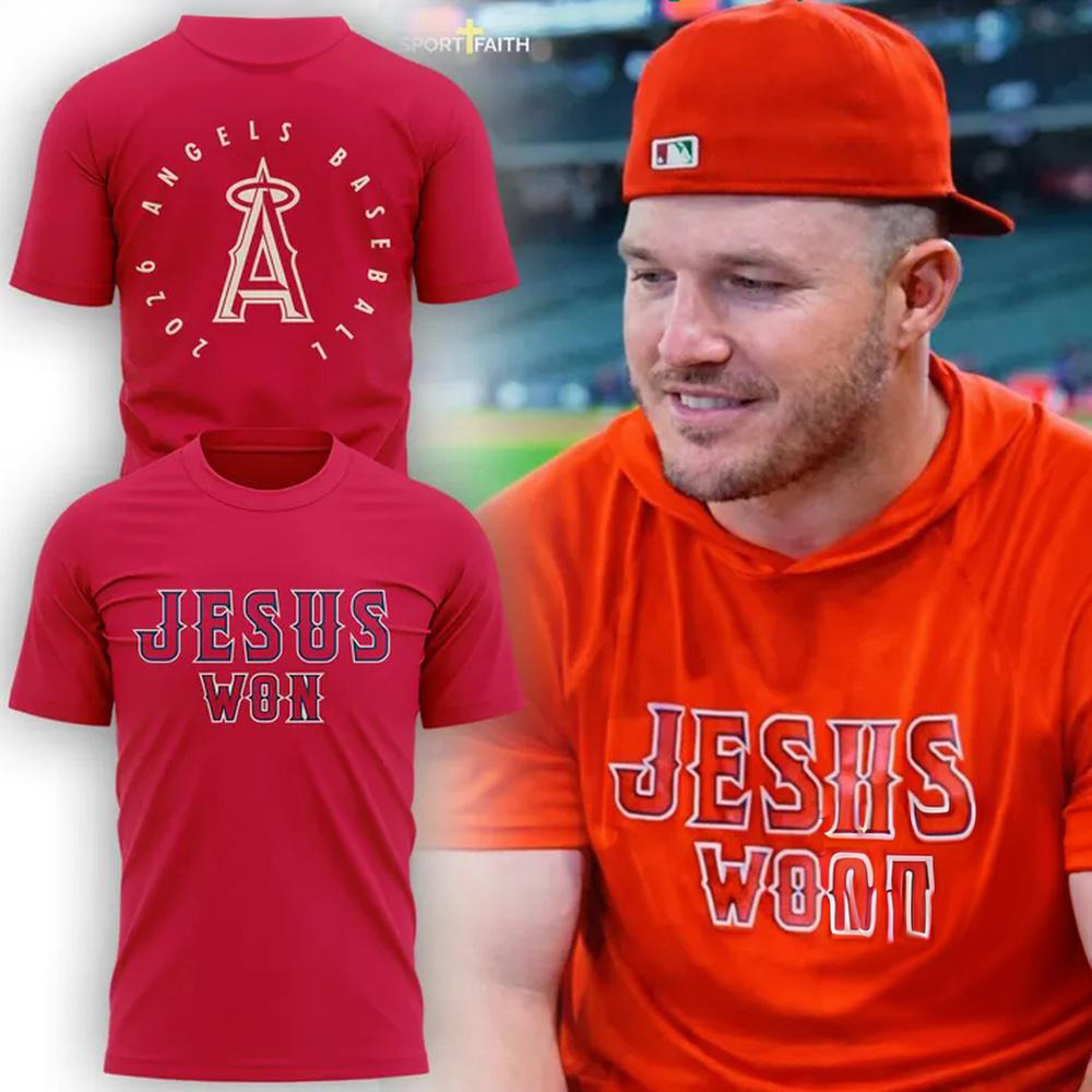 Los Angeles Angels Jesus Won 2026 Limited Edition T Shirt