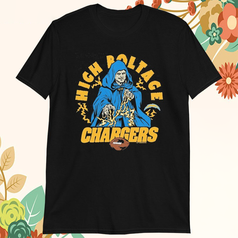Los Angeles Chargers High Voltage Star Wars x NFL Tshirts