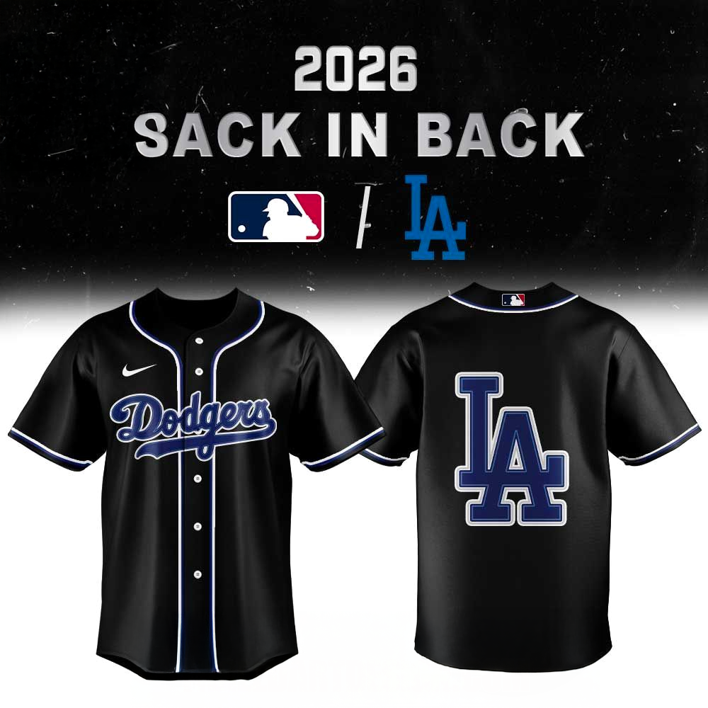 Los Angeles Dodgers 2026 Back in Black Jersey