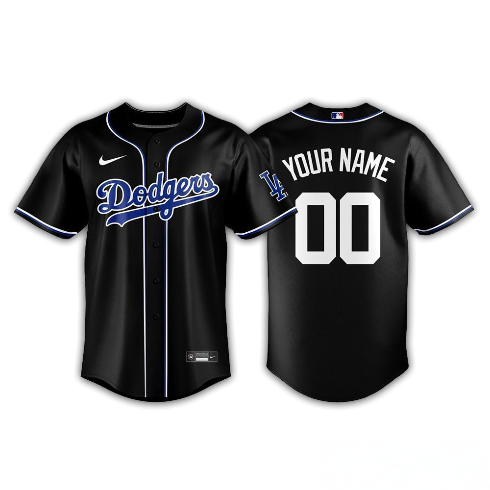 Los Angeles Dodgers 2026 Black Out The Night Jersey