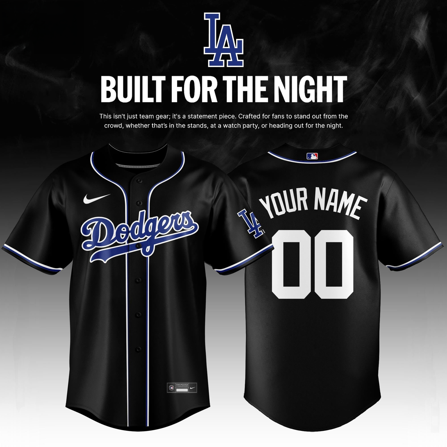 Los Angeles Dodgers 2026 Blackout Limited Edition Baseball Jersey MLB Baseball Fan Streetwear Sports Apparel 1 - Unicasport Los Angeles Dodgers 2026 Blackout Limited Edition Baseball Jersey MLB Baseball Fan Streetwear Sports Apparel