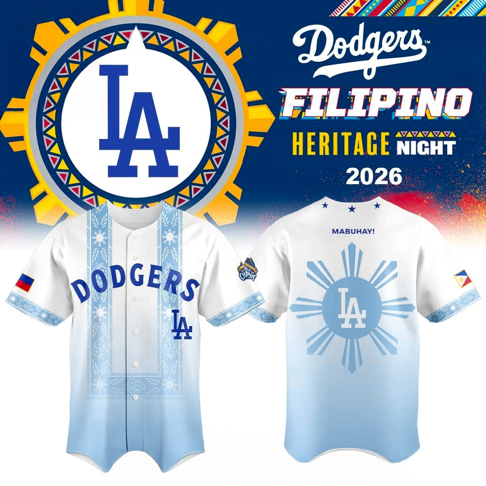 Los Angeles Dodgers Filipino Heritage Night 2026 Jersey