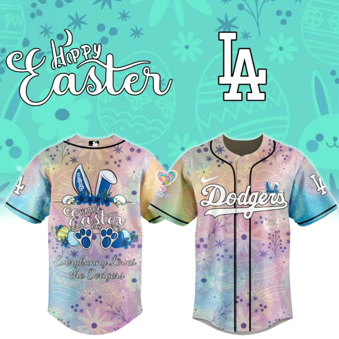 Los Angeles Dodgers Happy Easters Day 2026 Edition Jersey