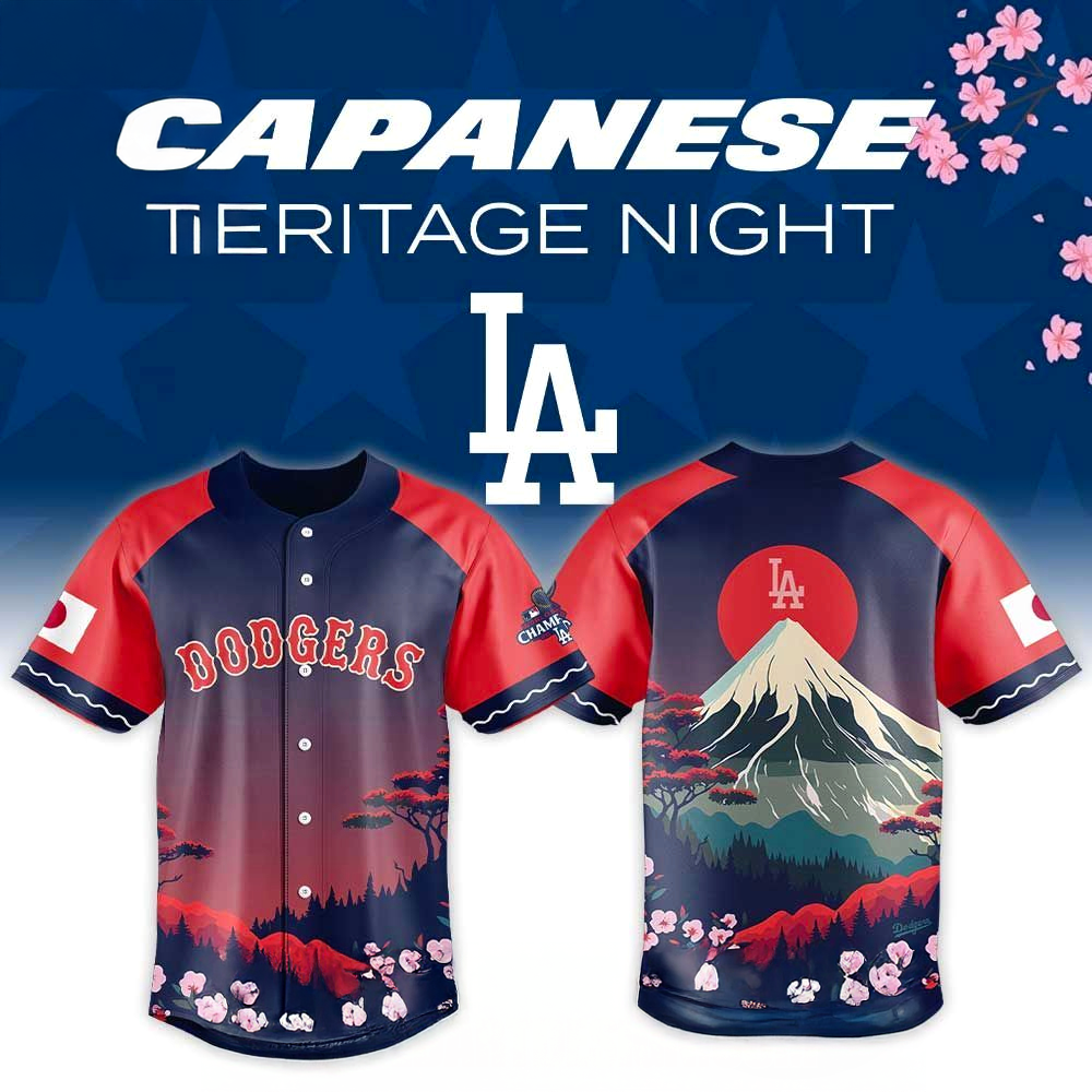 Los Angeles Dodgers Japanese Heritage Night 2026 Jersey