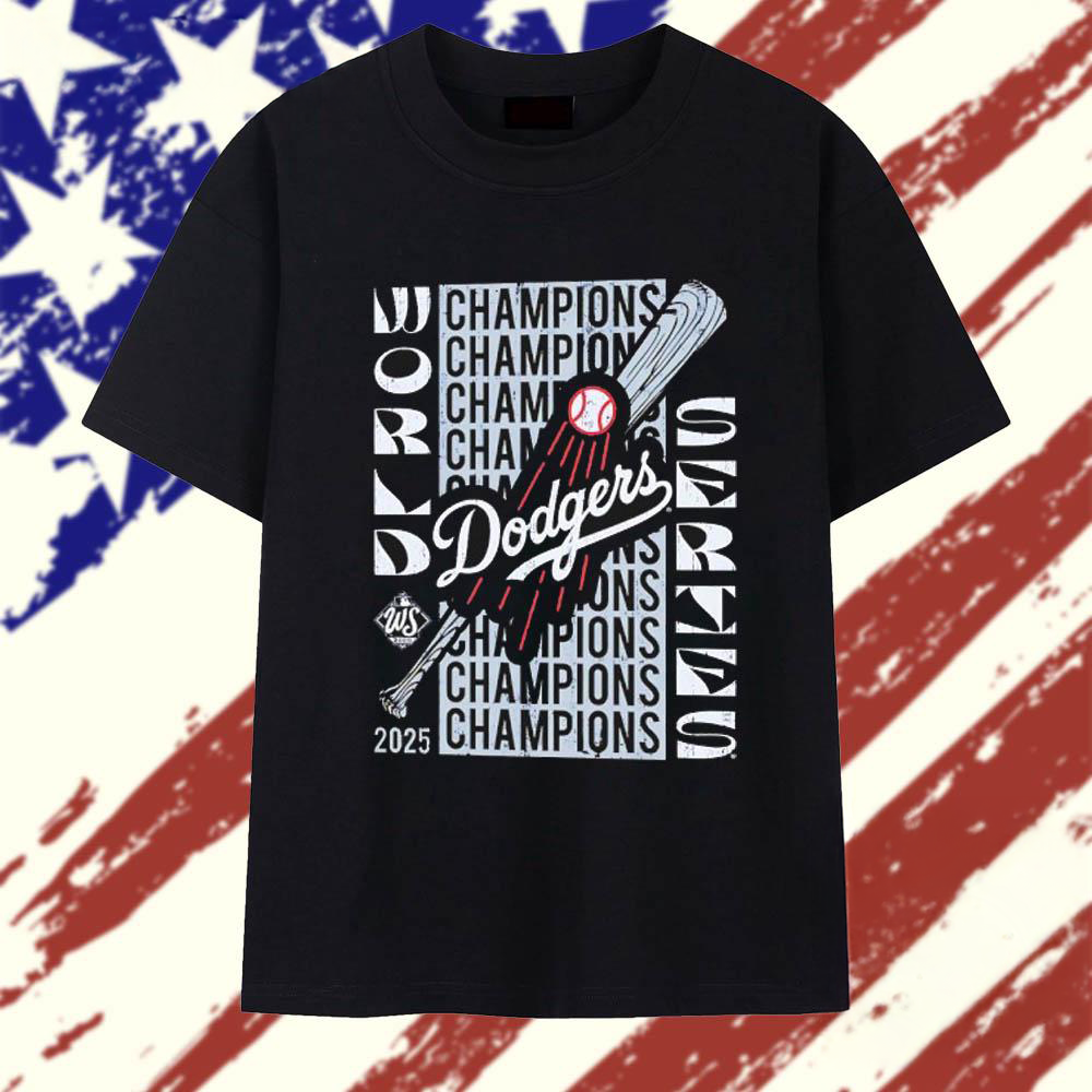 Los Angeles Dodgers wins Toronto Blue Jays 2025 World Series Champions T Shirt