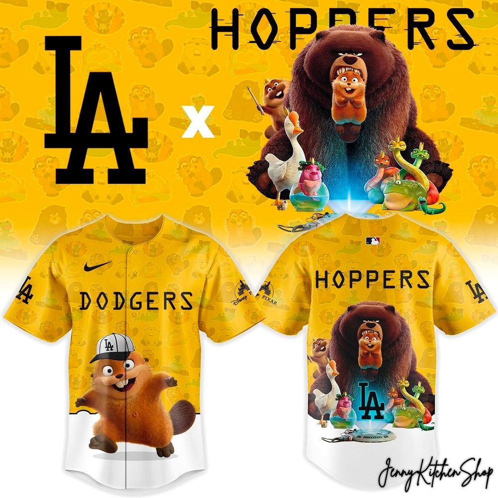 Los Angeles Dodgers x Hoppers Exclusive Baseball Jersey
