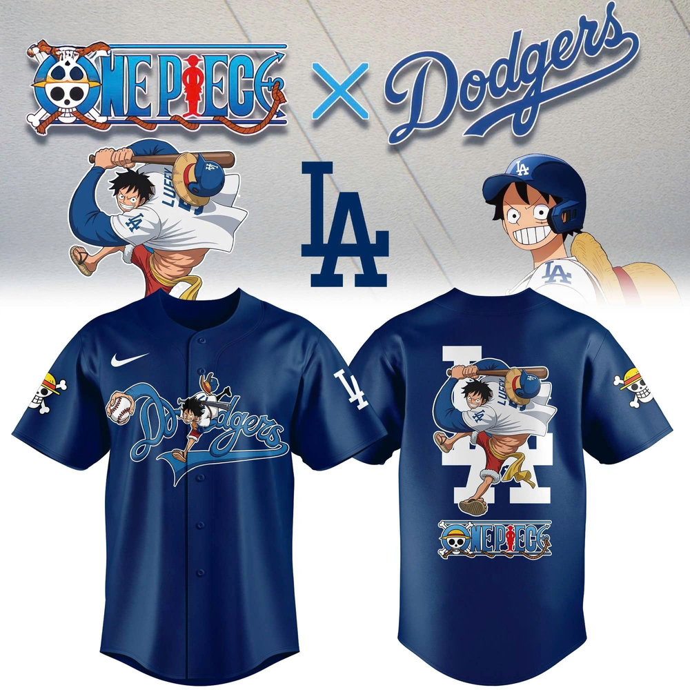Los Angeles Dodgers x One Piece Night 2026 Limited Baseball Jersey