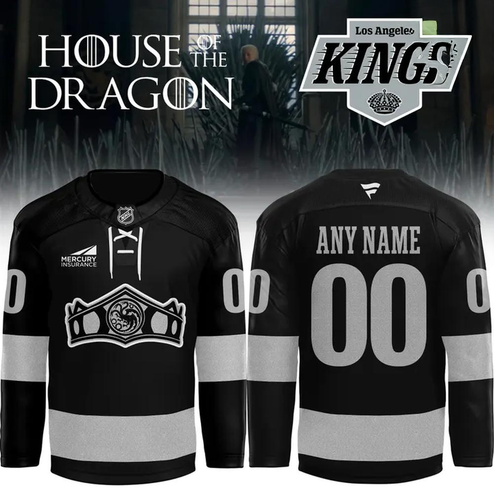 Los Angeles Kings x House Of The Dragon 2026 Limited Hockey Jersey