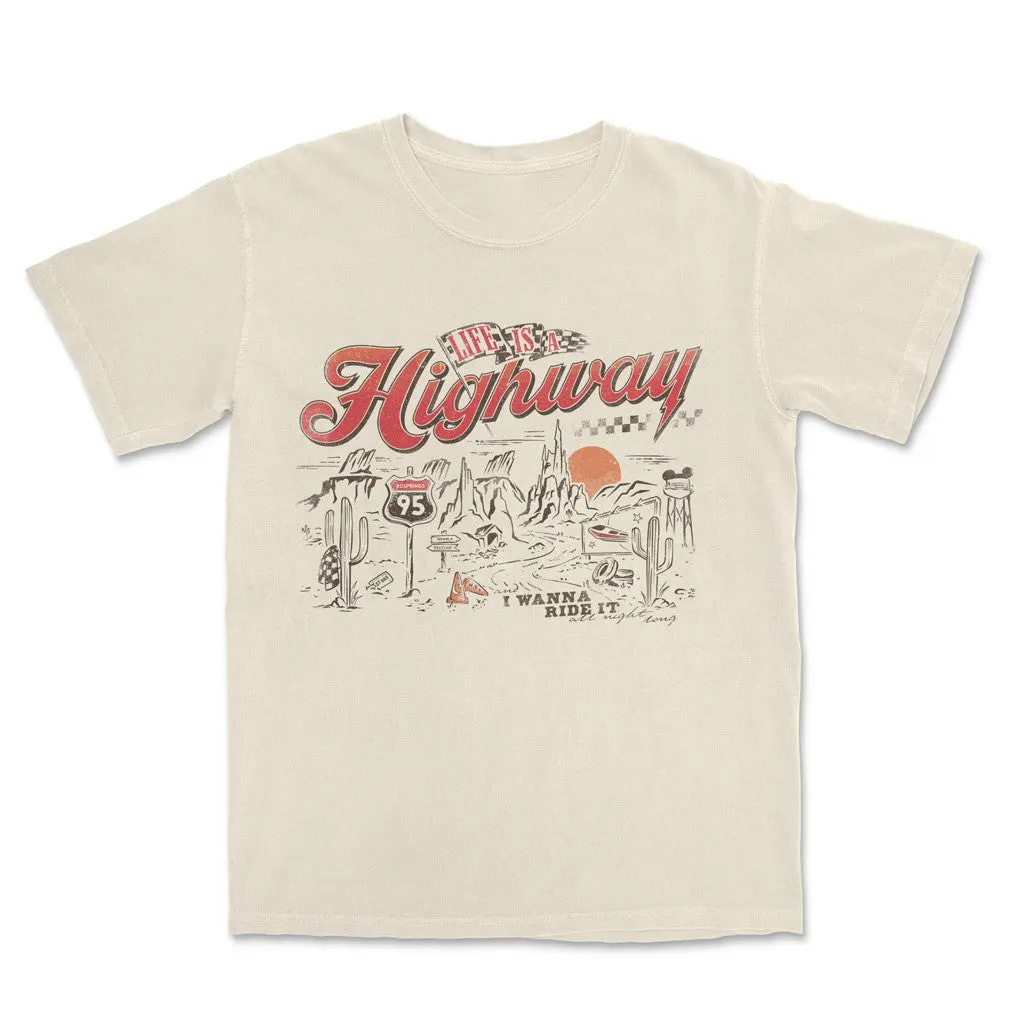 Lostbrostradingco Merch Life Is A Highway TShirt Gifts For Him