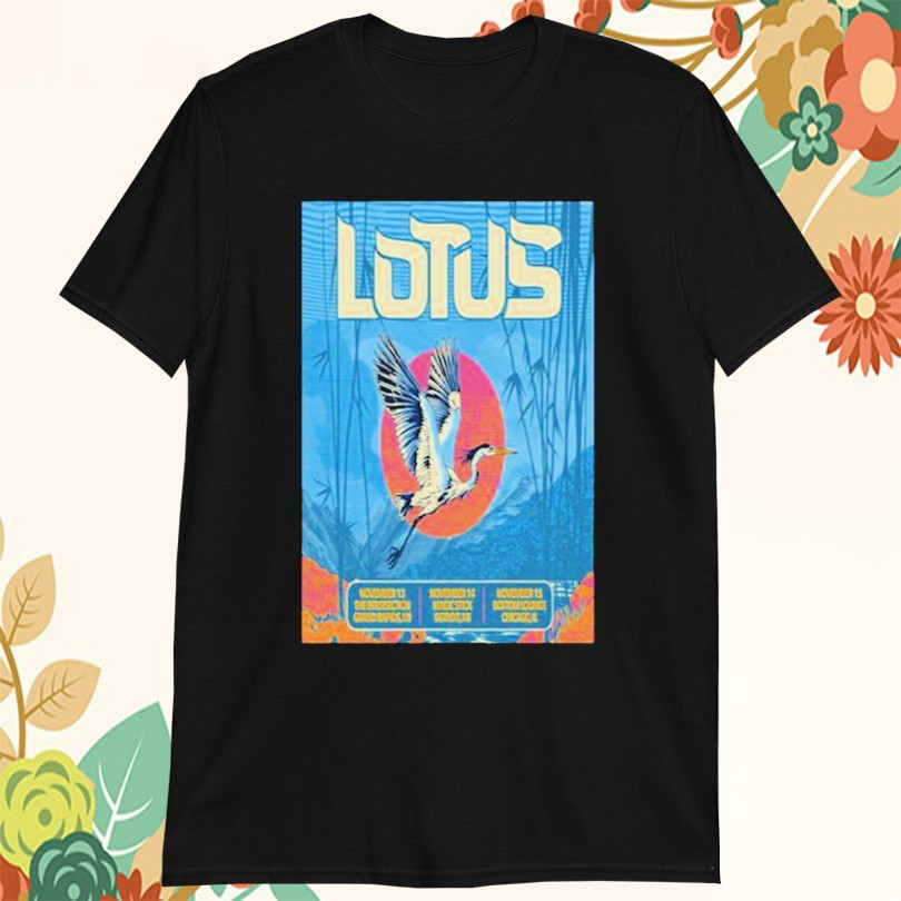 Lotus Nov 15 2025 Michigan And Chicago IL TShirts