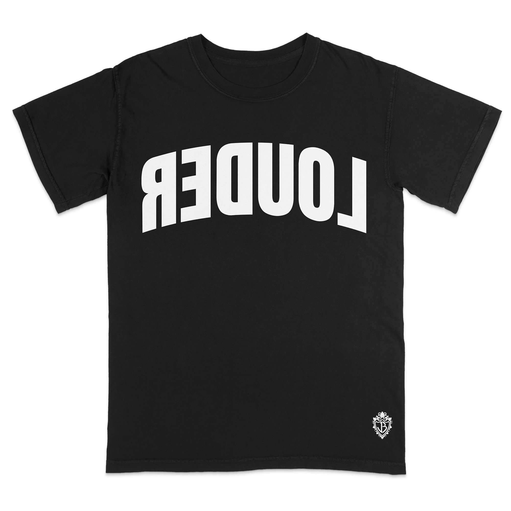 Louder Backwards T-Shirt Vintage Music Streetwear Gift for Everyone