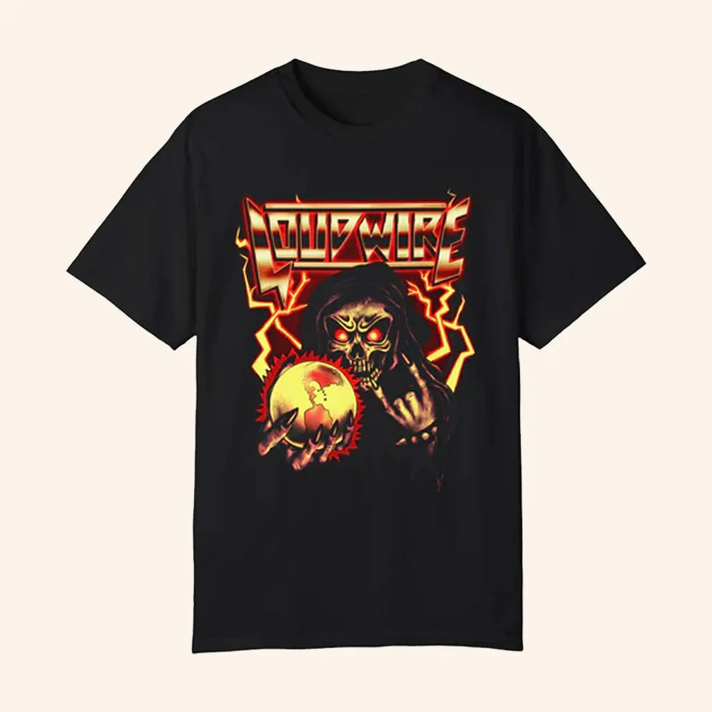 Loudwire Merch 80S Metal Black TShirt Gift For Friends
