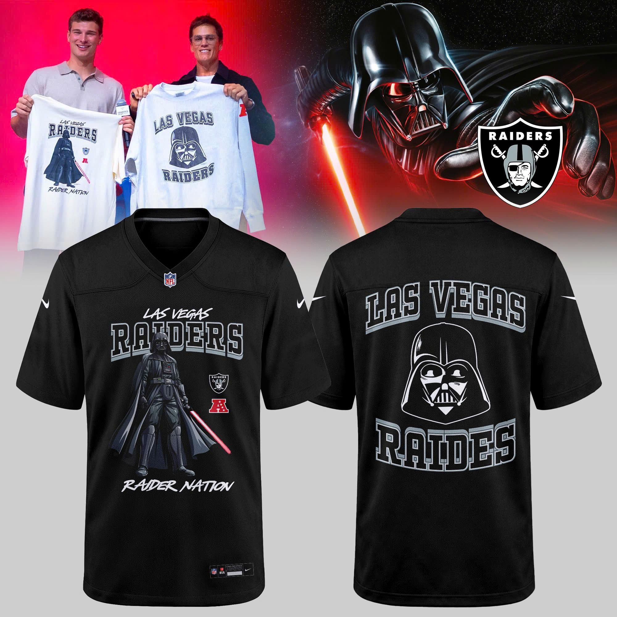 Louis Vuitton x Darth Vader Limited Edition Baseball Jersey