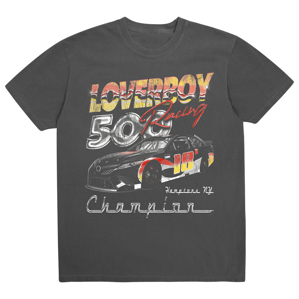 Loverboy Merch Loverboy Racing Champion 500 TShirt Dad Fathers Day Gifts