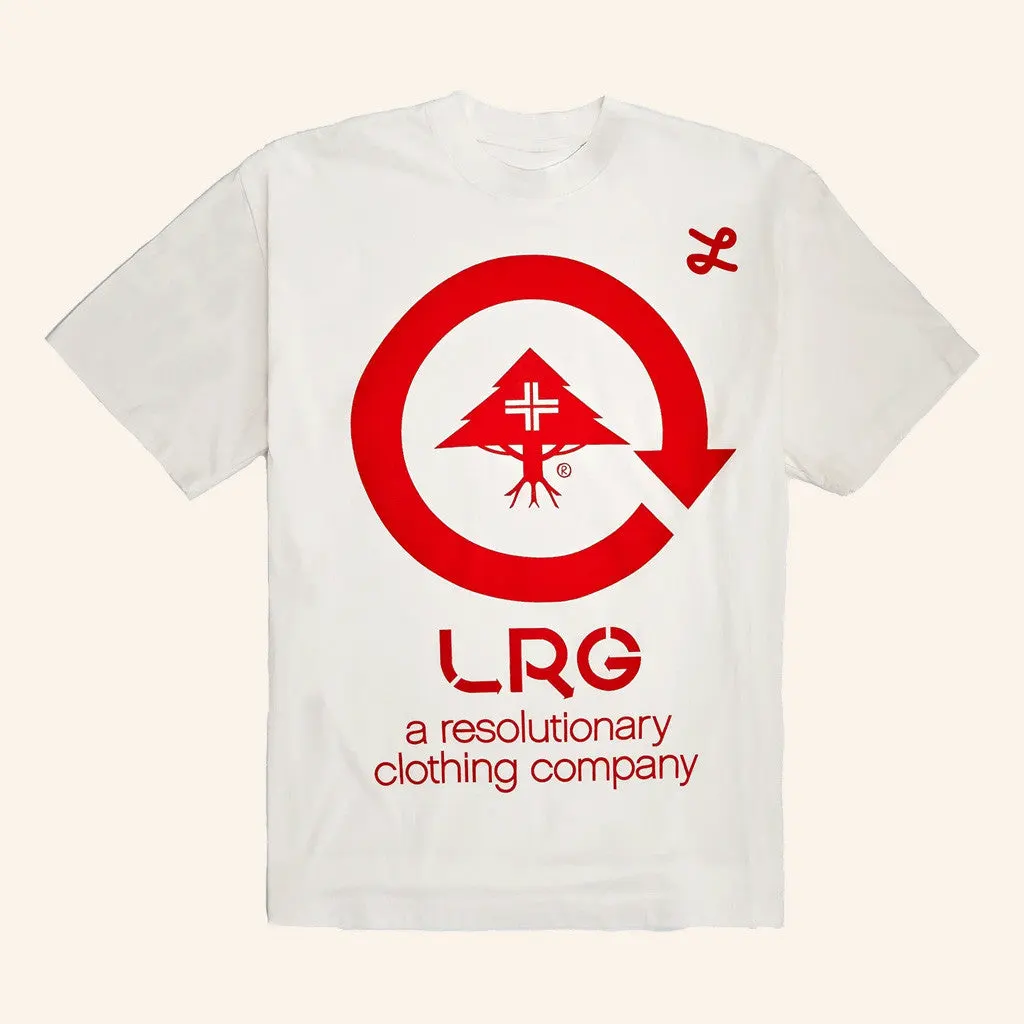 Lrg Clothing Merch Revolutionary Ss White TShirt Gifts For Him