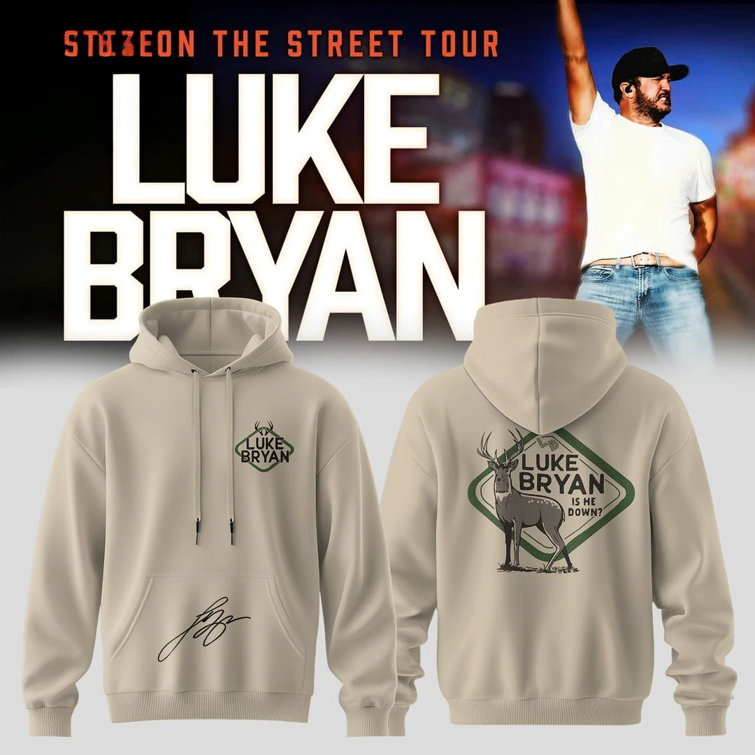 Luke Bryan Word On The Street Tour 2026 Edition Hoodie