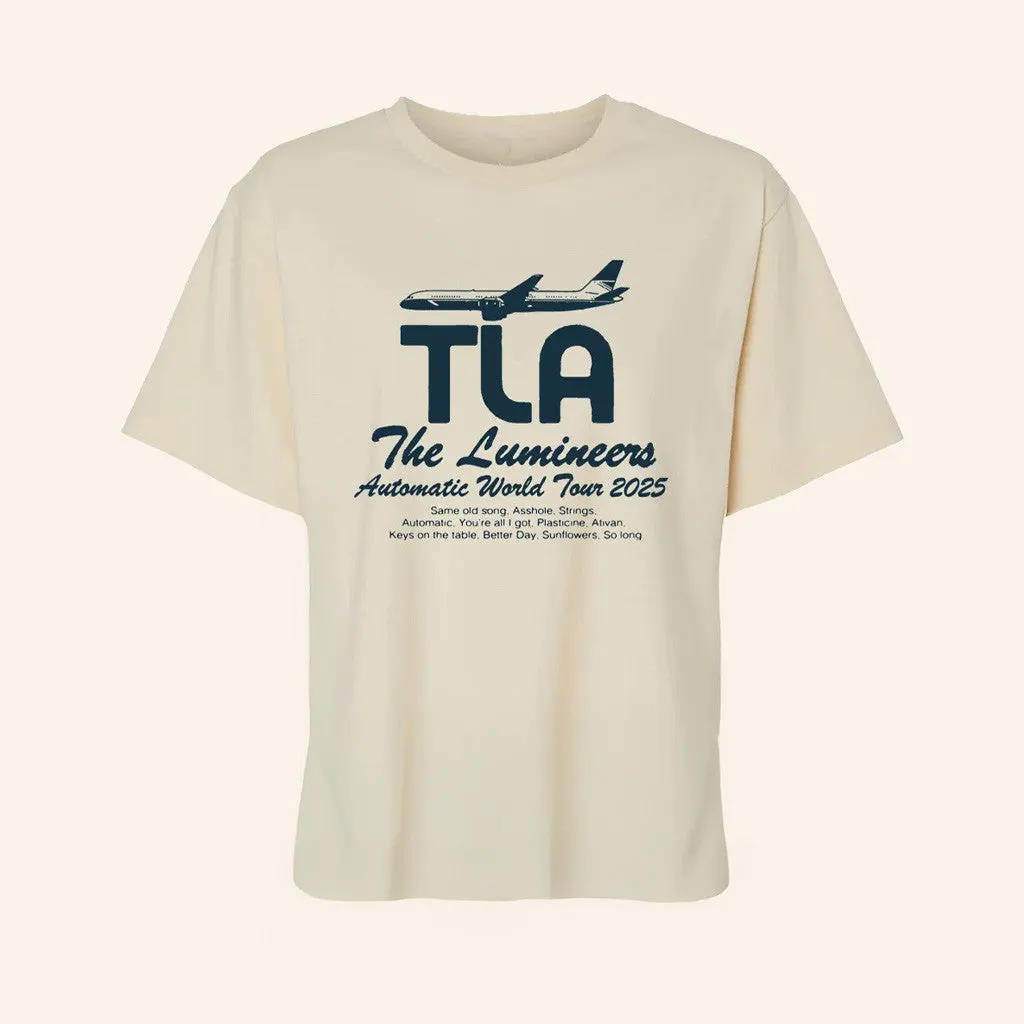 Lumineers Merch Tour 2025 Automatic Tour Ladies TShirt Gifts For Wife