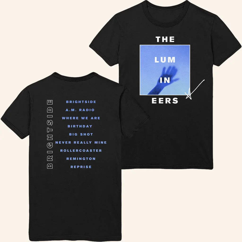 Lumineers Merch Tour 2025 BRIGHTSIDE Album Cover TShirt Gifts For Friends