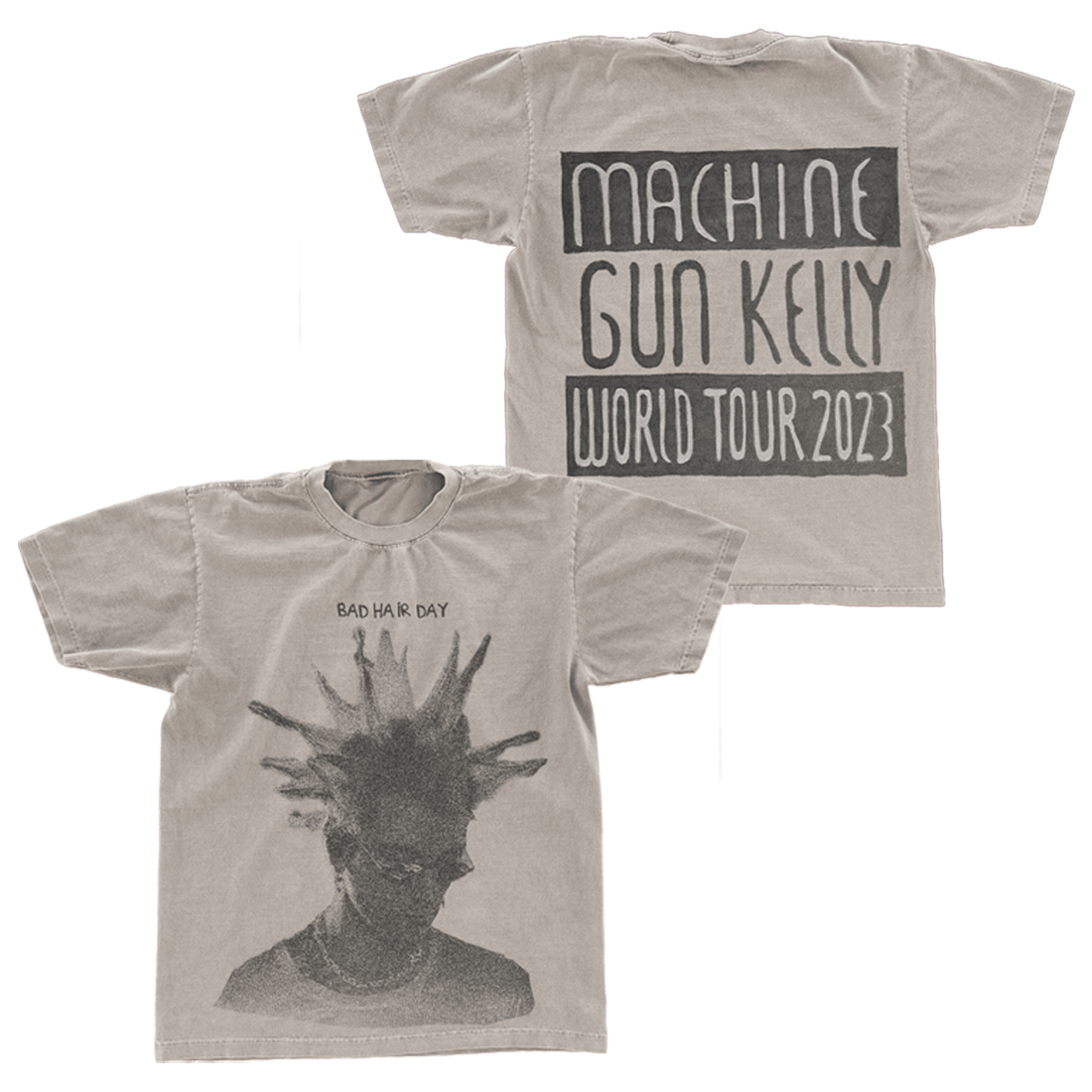 MGK Merch Bad Hair Day TShirt Machine Gun Kelly Merchandise Gifts For Fathers Day From Wife