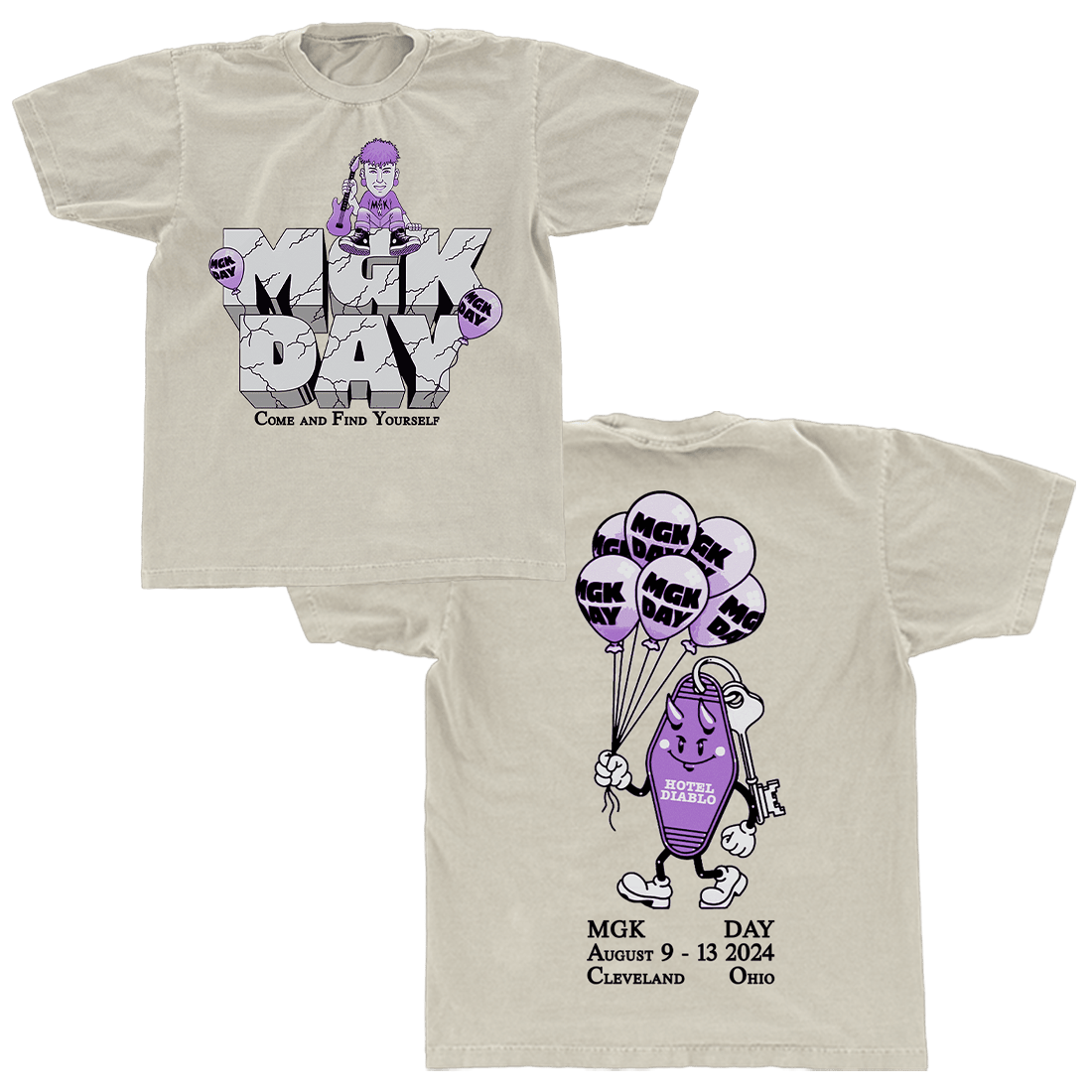 MGK Merch MGK Day 2024 TShirt Machine Gun Kelly Merchandise Top Fathers Day Gifts