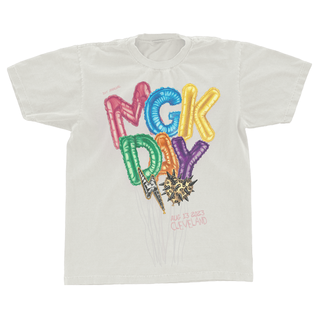 MGK Merch MGK Day Balloon TShirt Machine Gun Kelly Merchandise Awesome Mothers Day Gifts 2025
