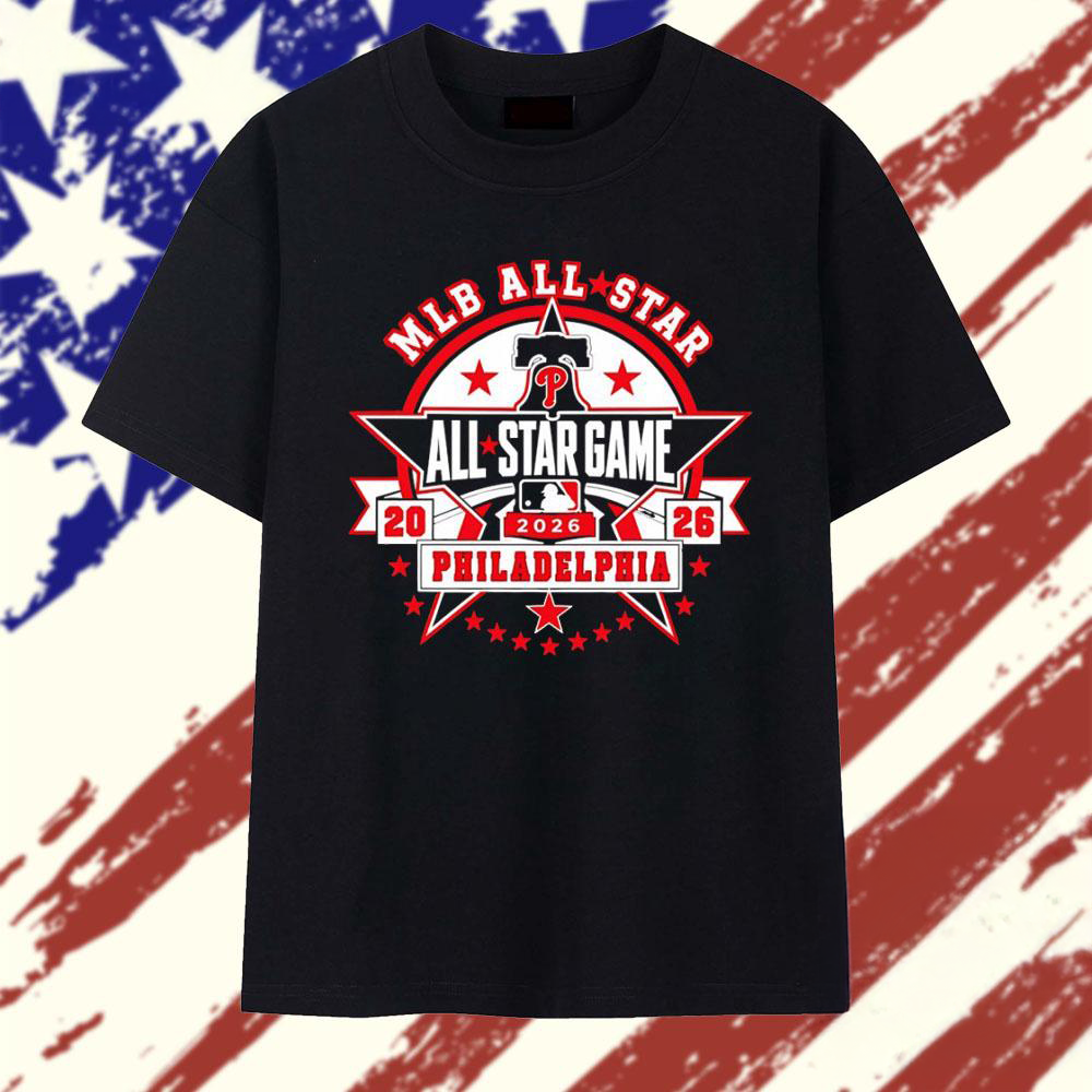 MLB All Star Game Philadelphia 2026 Vintage Baseball Graphic T Shirt