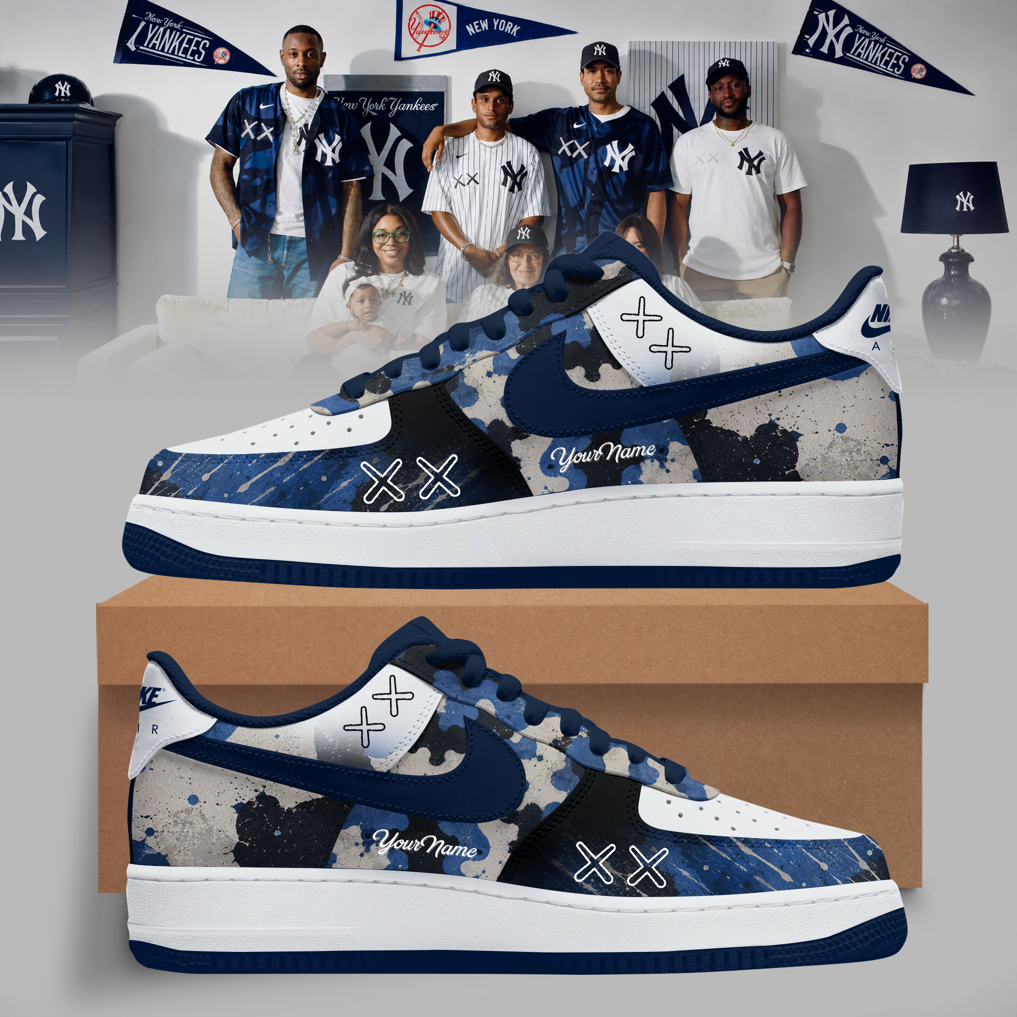 MLB x KAWS 2026 Exclusive Fan Collection Apparel