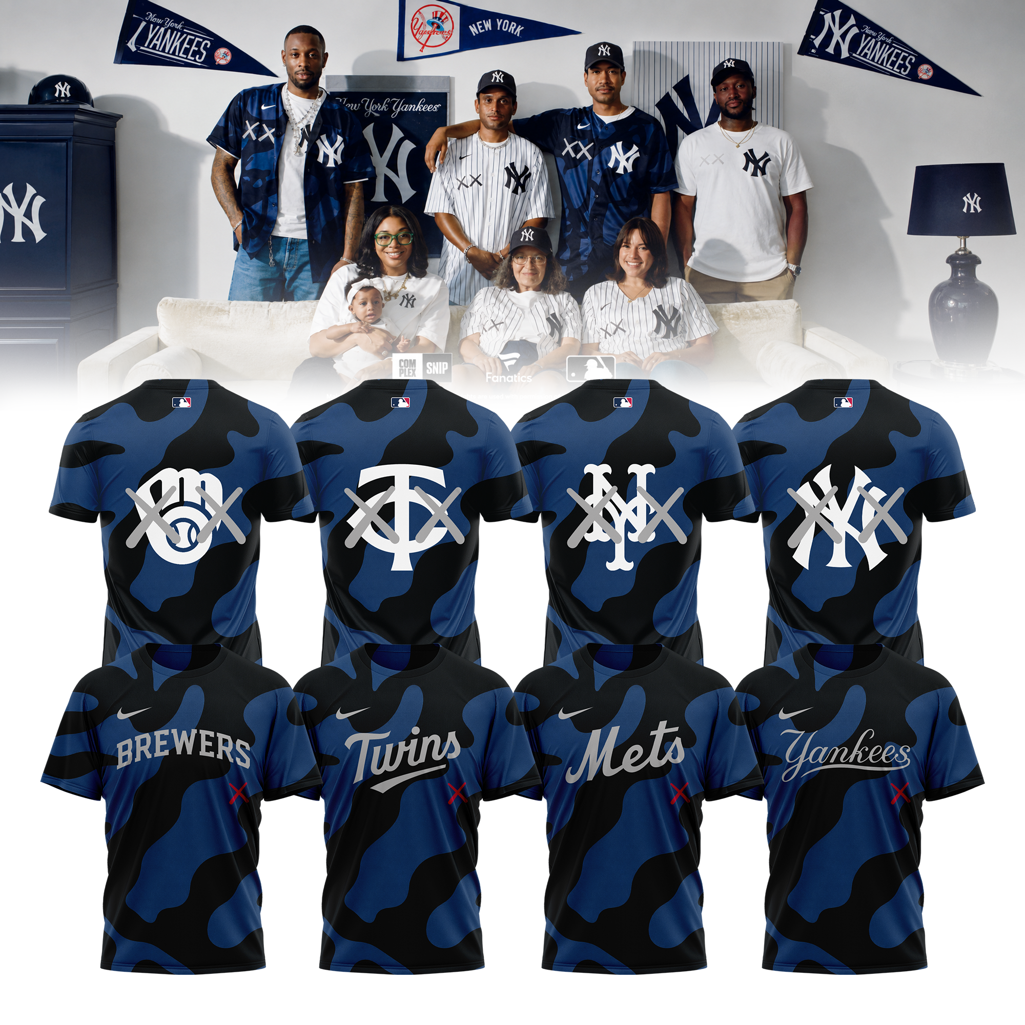 MLB x KAWS 2026 Limited Edition Baseball Jersey