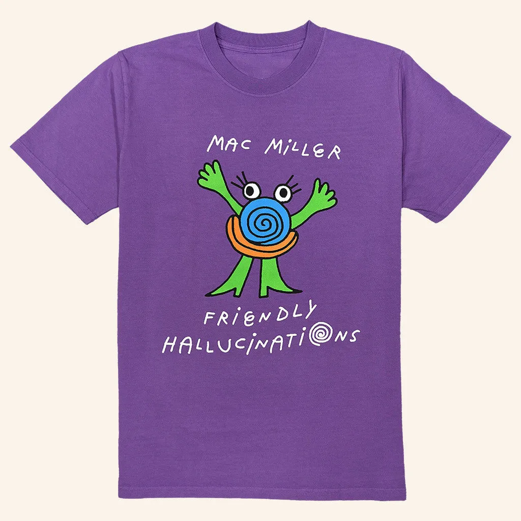 Mac Miller Merch Friendly Hallucinations TShirt Present For Friends