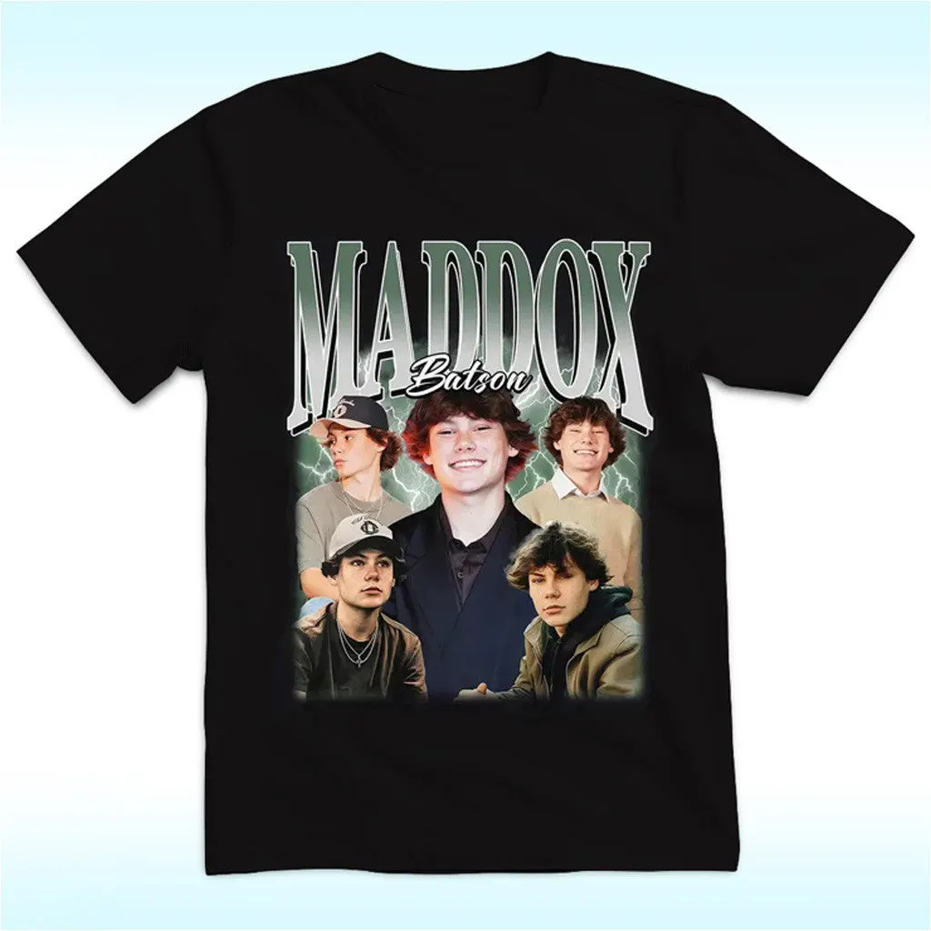 Maddox Batson Merch Tour TShirt Black Gifts For Friends