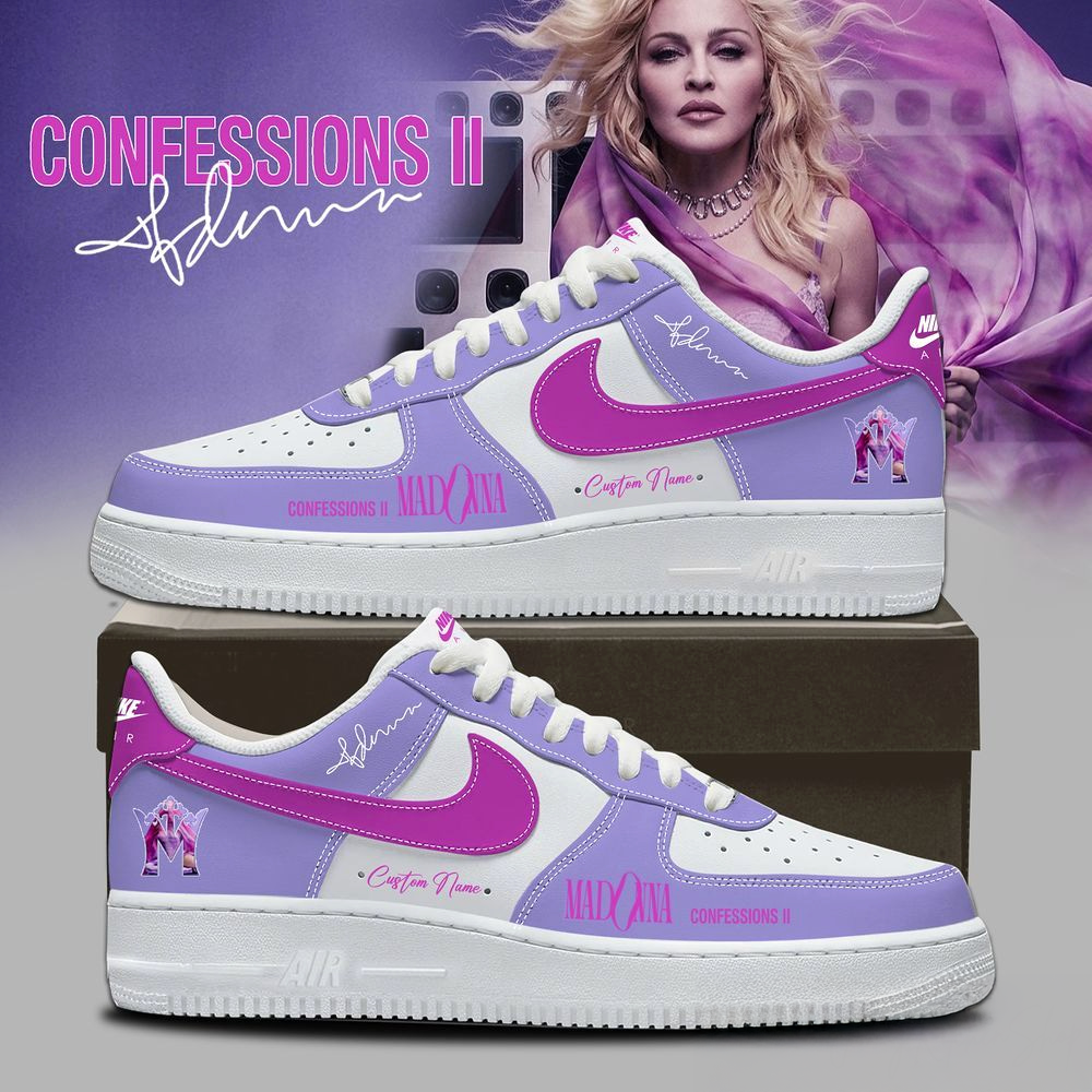 Madonna Confessions II Album For Fans Personalized Shoes