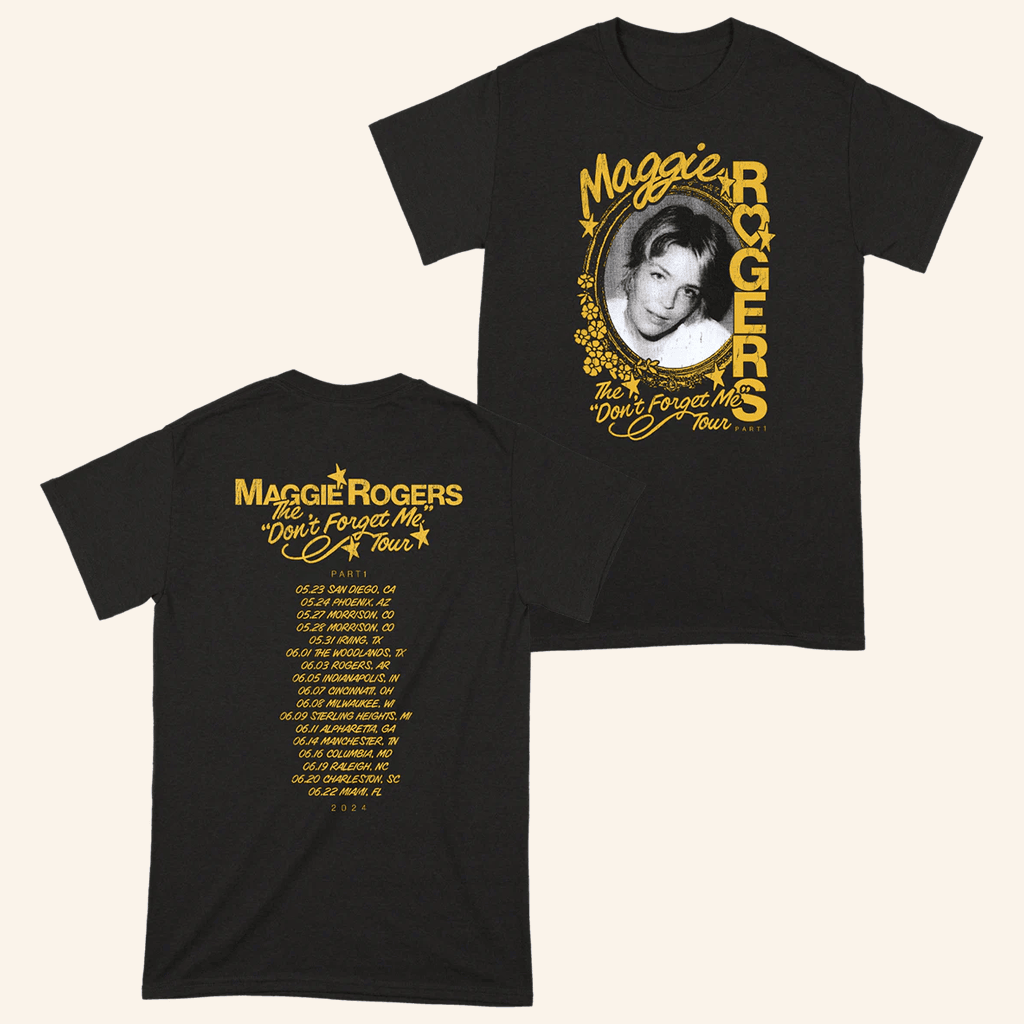 Maggie Rogers Merch The Dont Forget Me Tour Part I TShirt Gifts For Music Lovers
