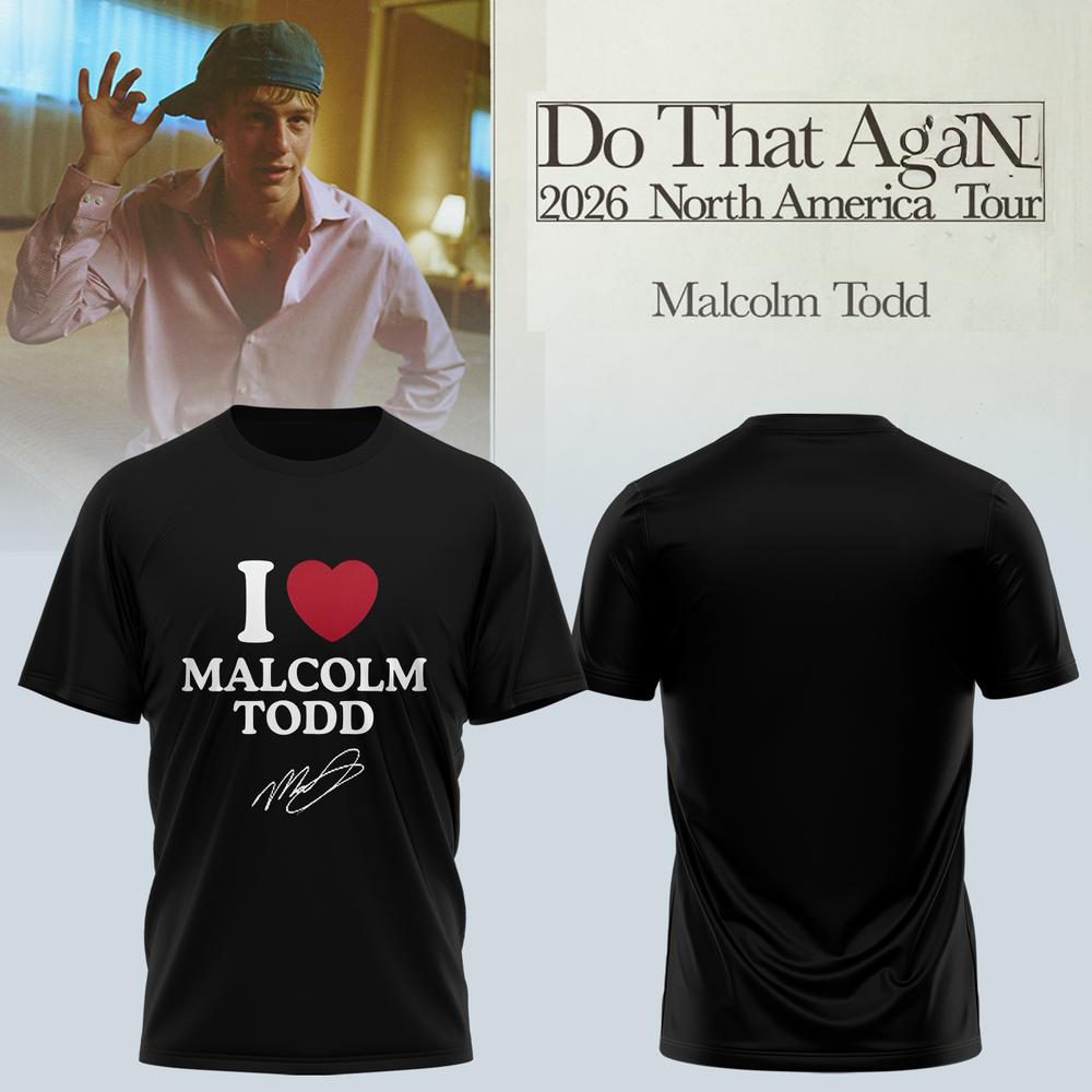 Malcolm Todd Do That Again Tour 2026 Limited Edition Graphic T Shirt