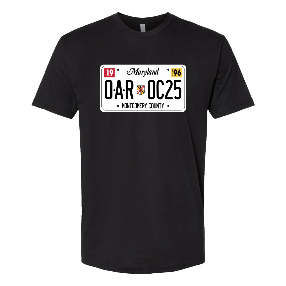 Maryland Plates Tee Maryland Plates Graphic Tee Trend Merch 2025