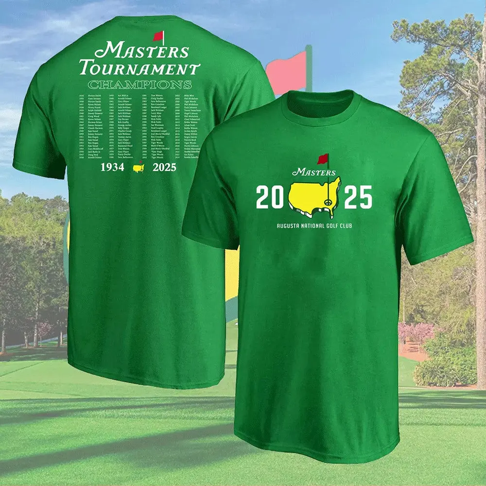 Masters Merch 2025 TShirt Official Masters Merchandise Online Top 10 Fathers Day Gifts