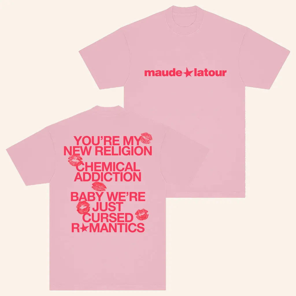 Maude Latour Store Merch Cursed Pink TShirt Gifts For Her