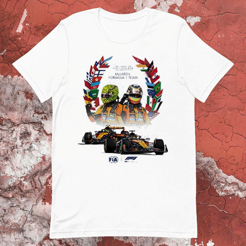 McLaren Formula 1 Team The Champion FIA Formula One Constructors World Champion Tshirts