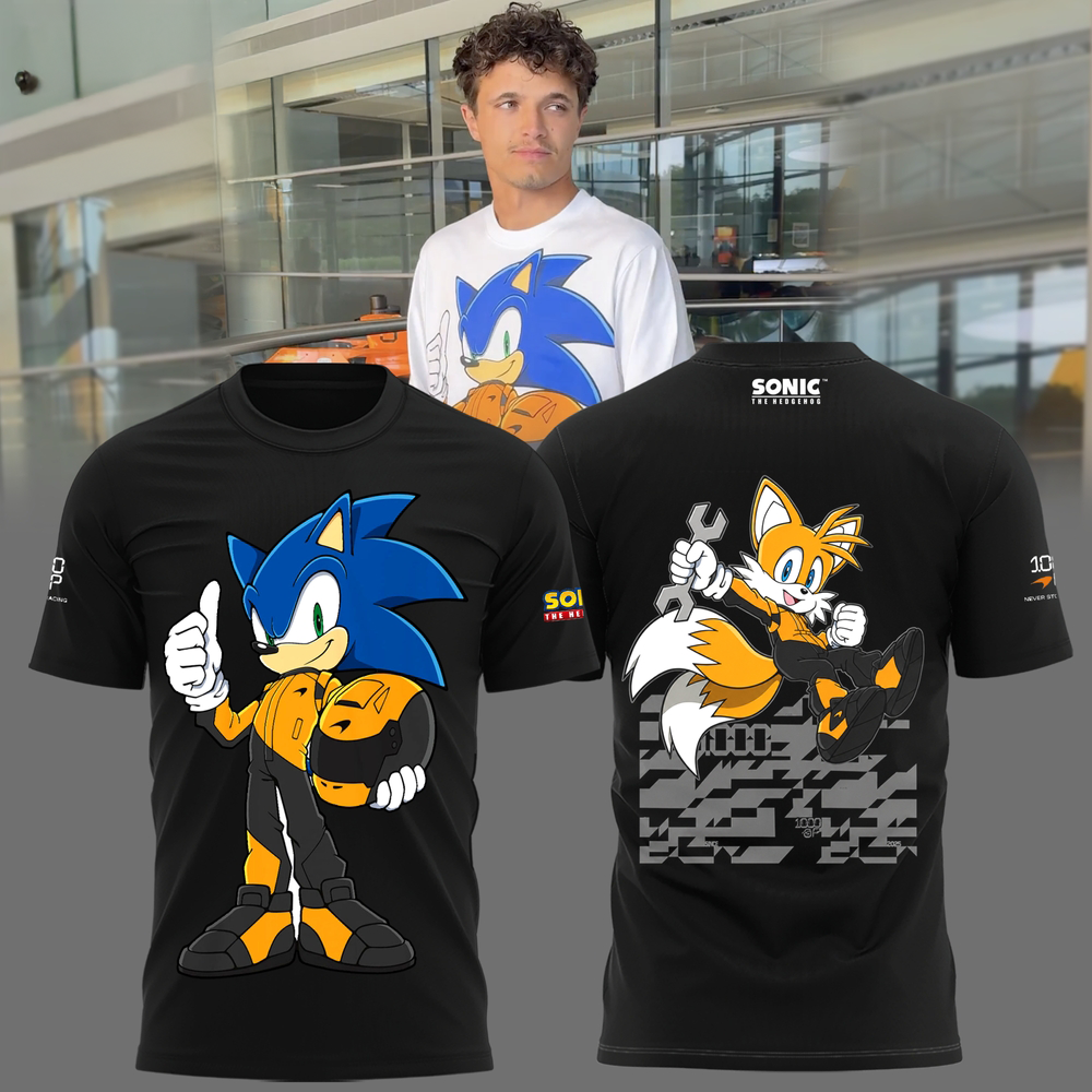 McLaren x Sonic 1000th Anniversary Limited Edition Graphic T Shirt