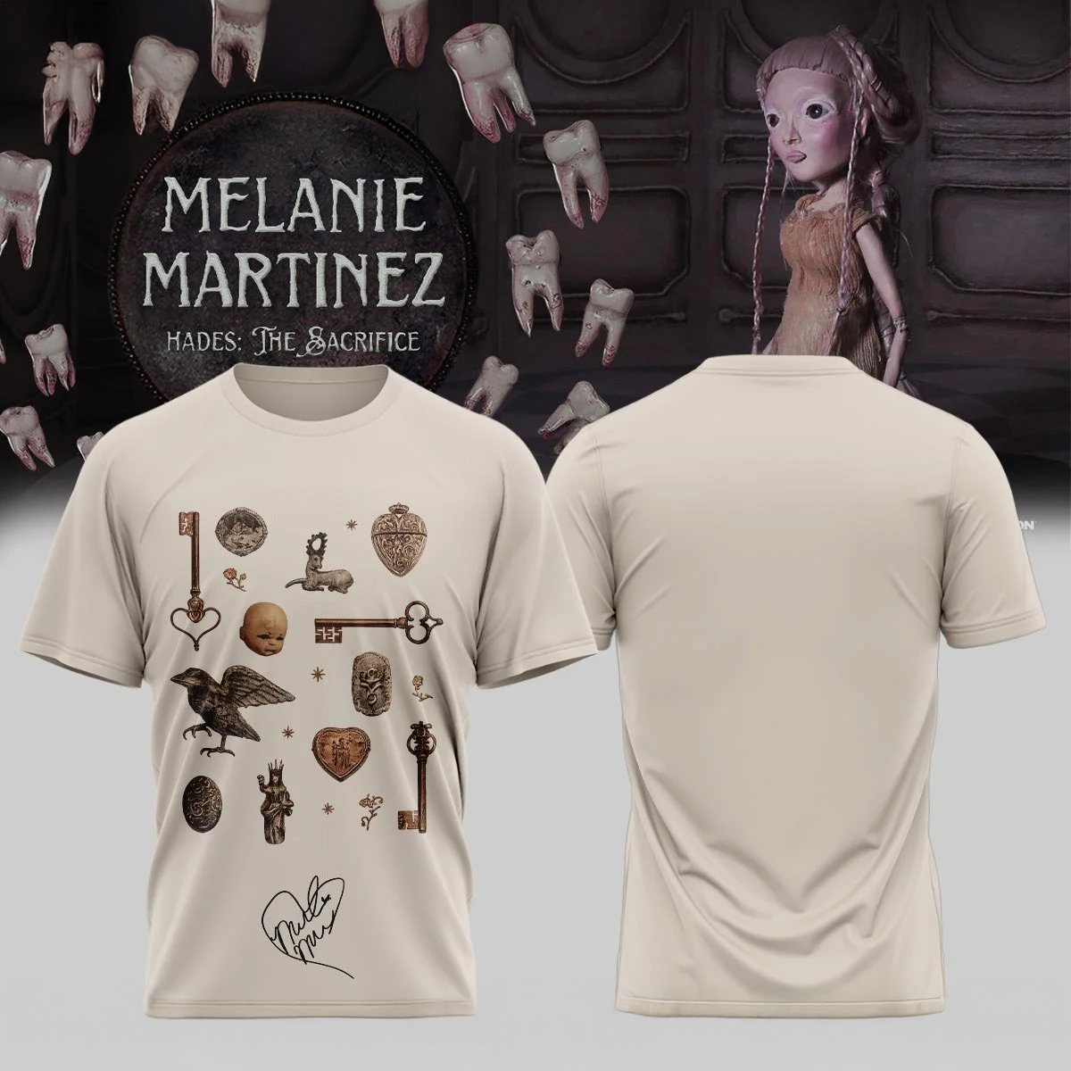 Melanie Martinez HADES The Sacrifice Tour Exclusive Merchandise Collection