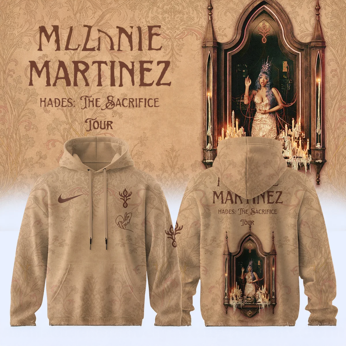 Melanie Martinez HADES The Sacrifice Tour Limited Graphic T Shirt Collection