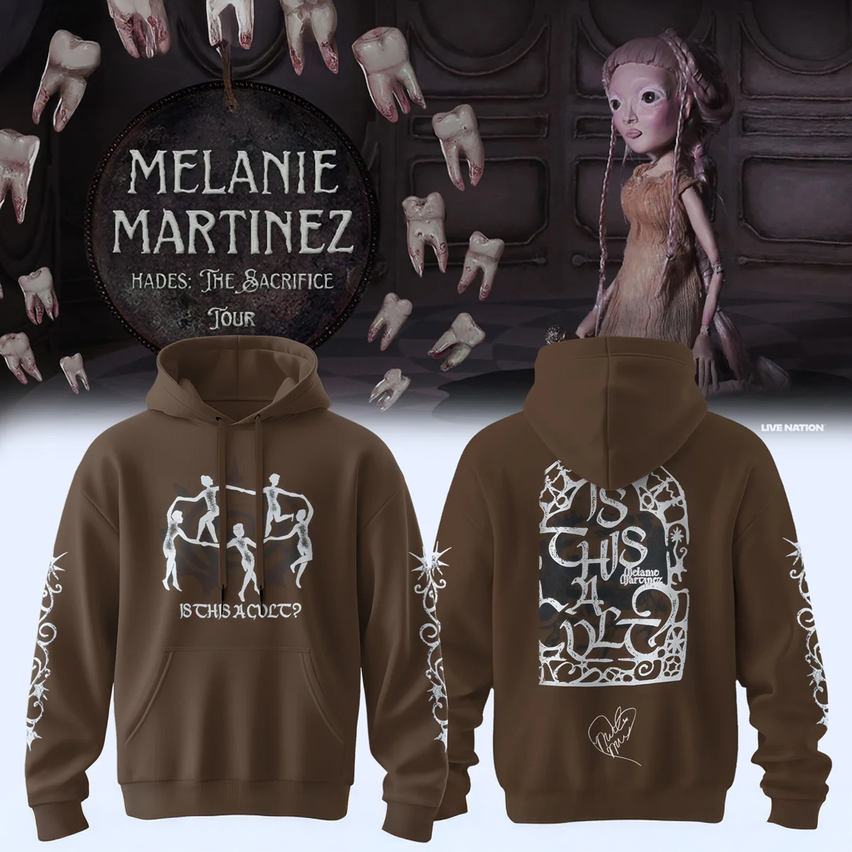 Melanie Martinez HADES The Sacrifice Tour Official T Shirt And Hoodie