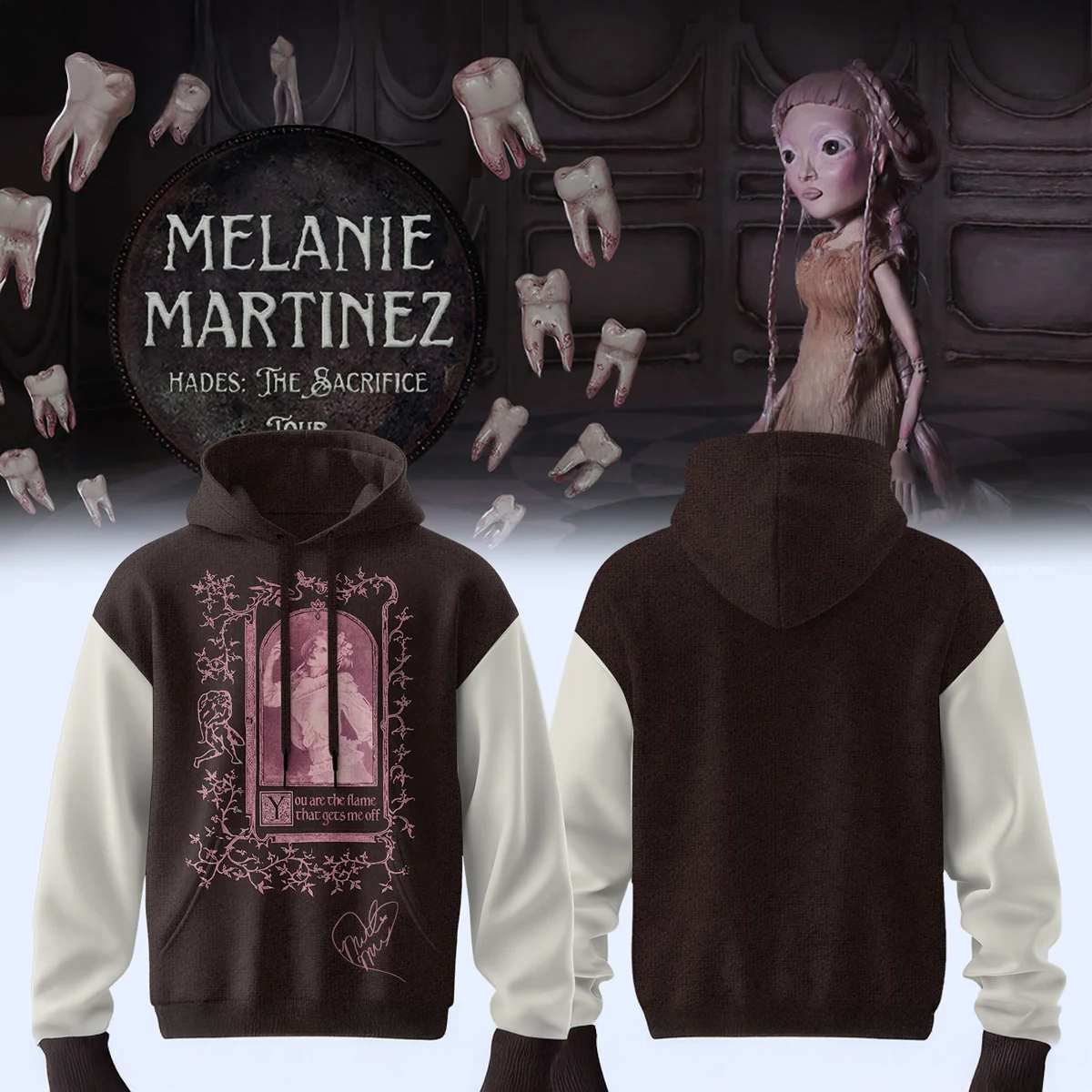 Melanie Martinez HADES The Sacrifice Tour Premium Graphic T Shirt And Hoodie