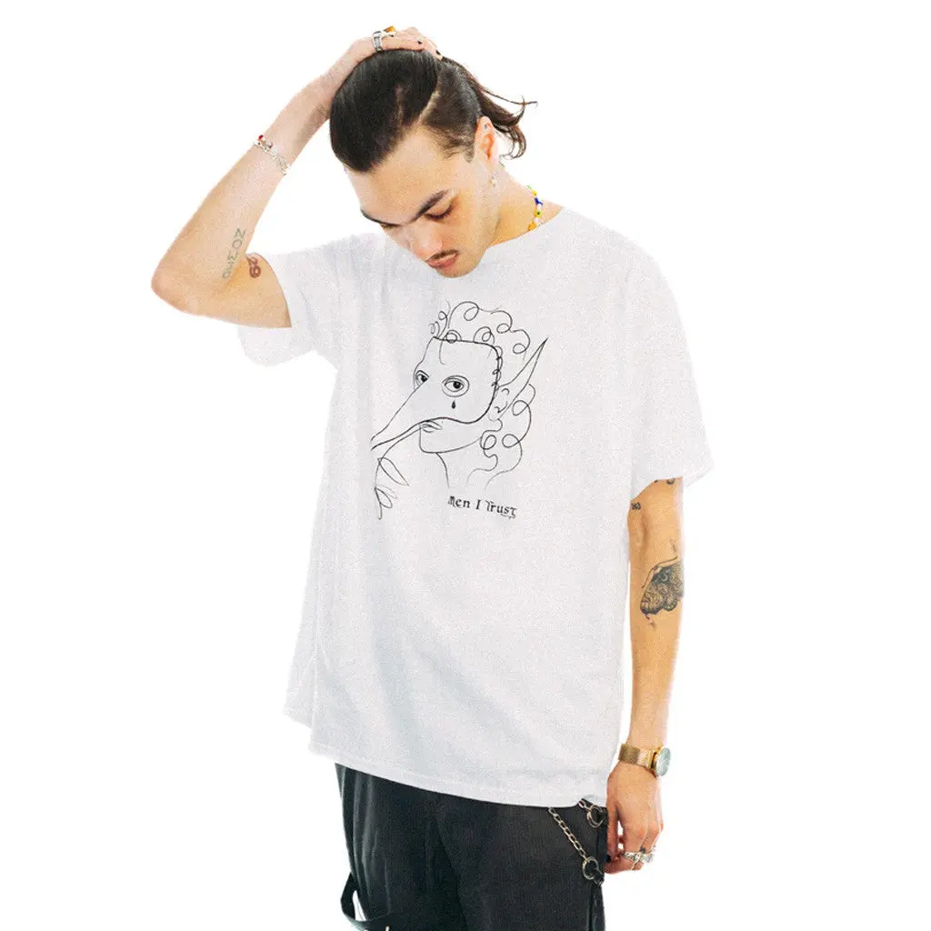 Men I Trust Merch White Mask TShirt Presents For Him