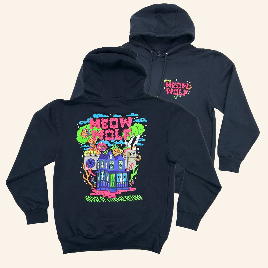Meow Wolf Store Merch Hoer Glee Hoodie