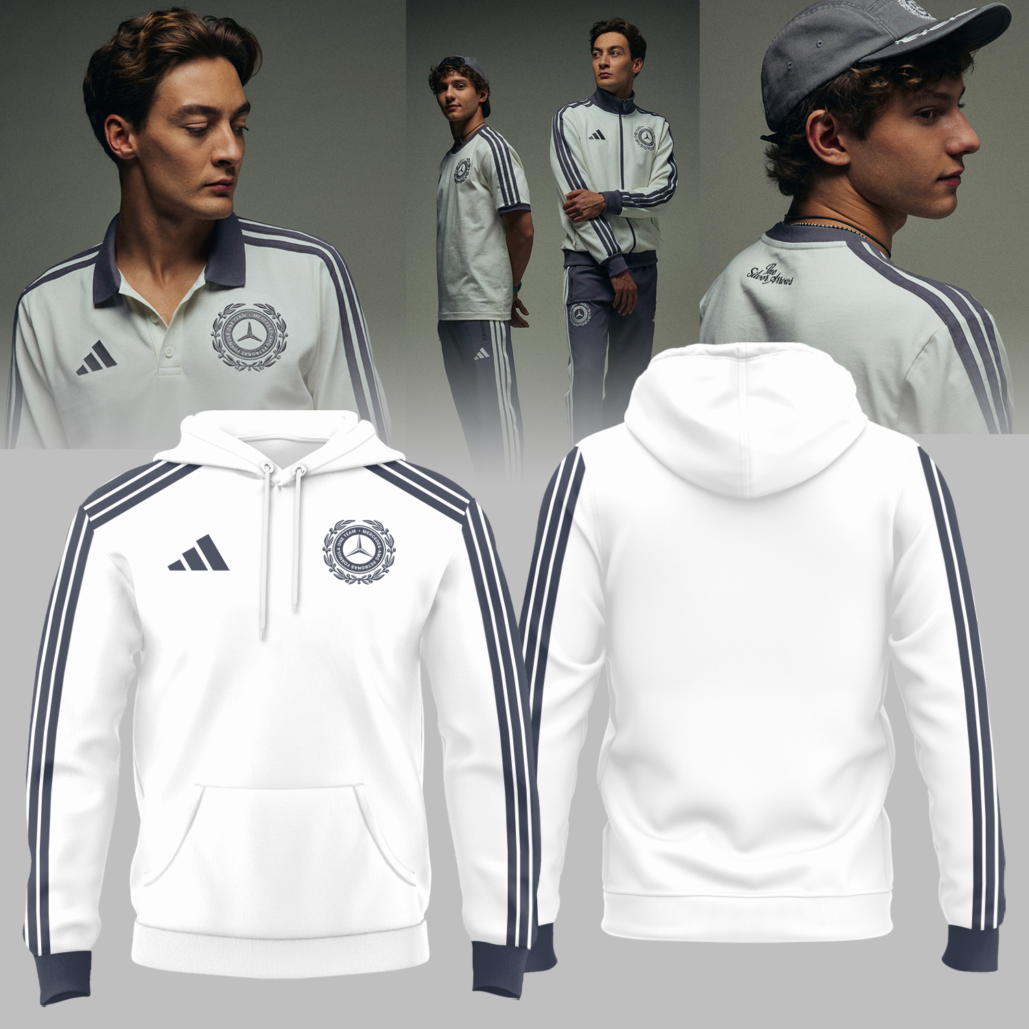 Mercedes AMG Petronas F1 2026 Official Racing Hoodie Collection Gifts For Fans