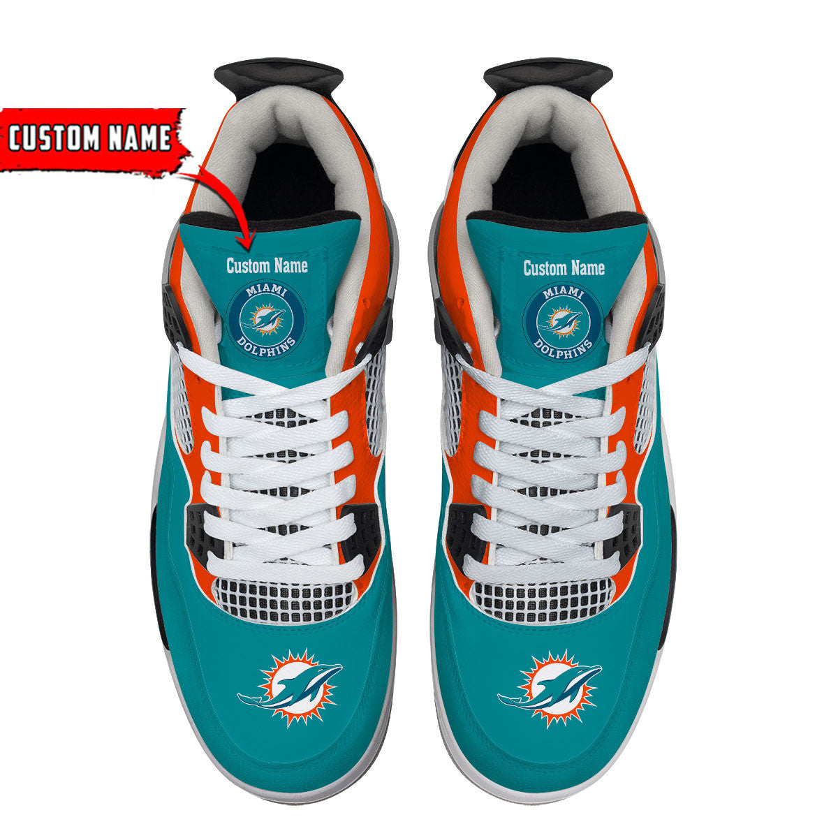 Miami Dolphins AJ4 Sneakers 