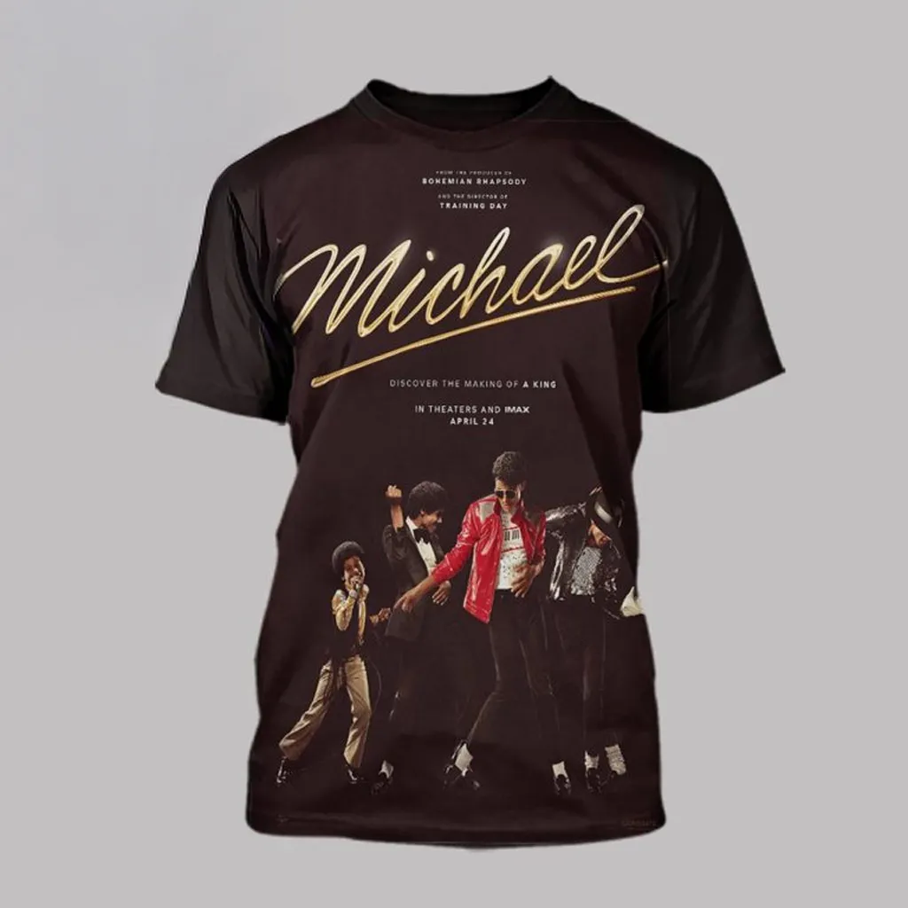Michael Jackson Movie Discovery Making Of A King April 24th 2026 TShirt Bests Gifts For Fans