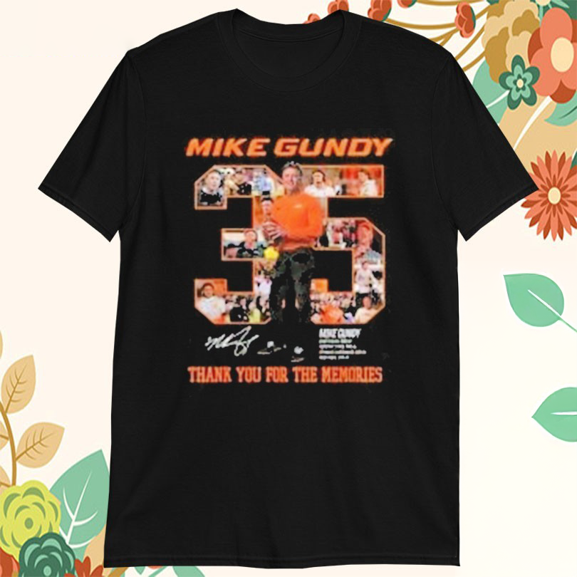Mike Gundy Osu Thank You For The Memories Oklahoma State Cowboys TShirts