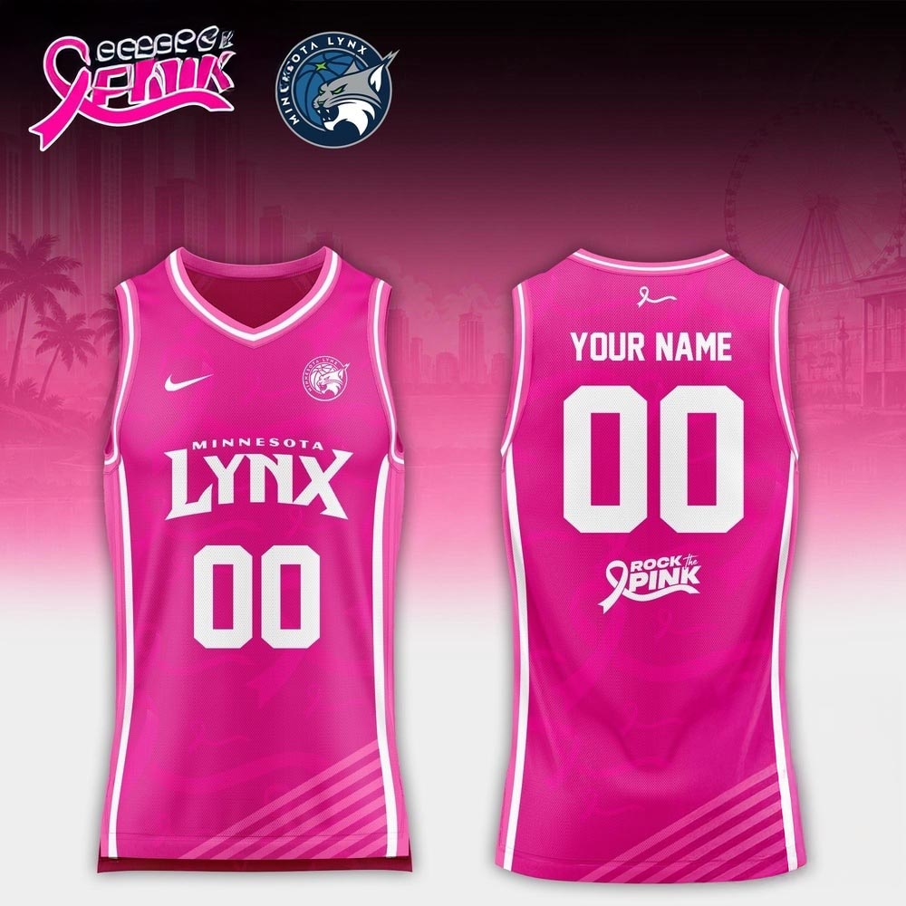 Minnesota Lynx Rock the Pink Night 2026 Basketball Jersey Breast Cancer Awareness Limited Edition 1 - Unicasport Minnesota Lynx Rock the Pink Night 2026 Basketball Jersey Breast Cancer Awareness Limited Edition